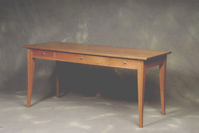 Lines Custom Cherry Desk